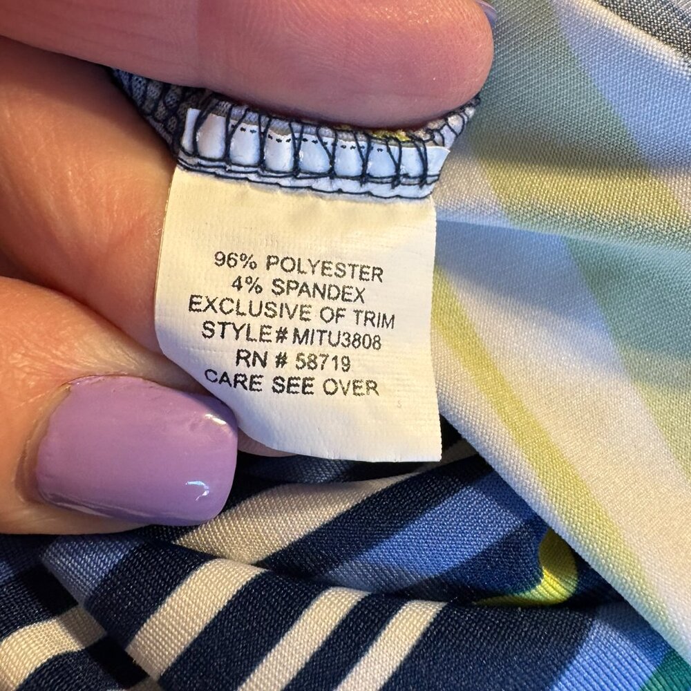 ❤️SPRING/SUMMER  TOP w/NECKLINE DETAIL  LARGE    #Q - Picture 7 of 8